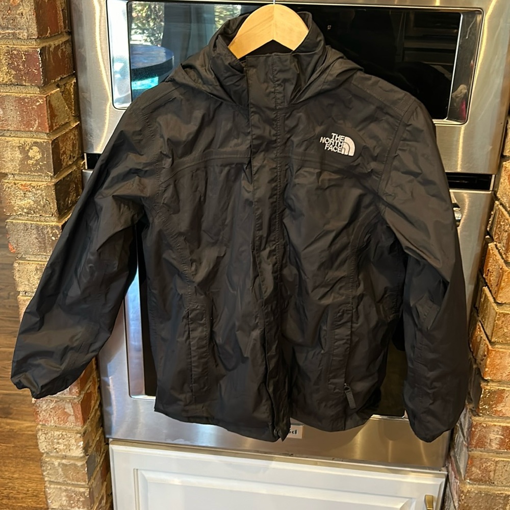 THE NORTHFACE Boys Rain Jacket Size Large